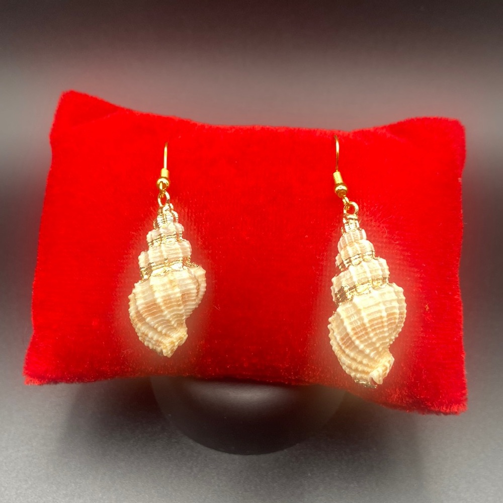 Beach Shell Mermaid Earrings